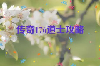 传奇176道士攻略