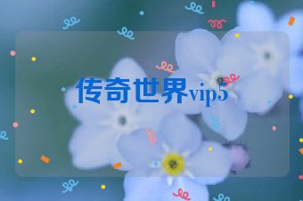 传奇世界vip5