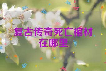 复古传奇死亡棺材在哪里