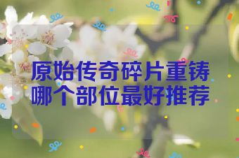 原始传奇碎片重铸哪个部位最好推荐