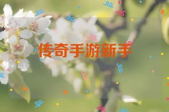 传奇手游新手