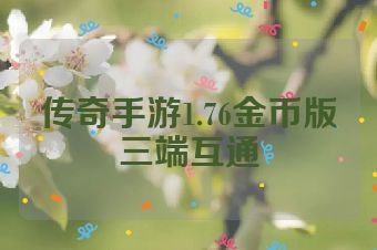 传奇手游1.76金币版三端互通