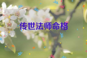 传世法师命格