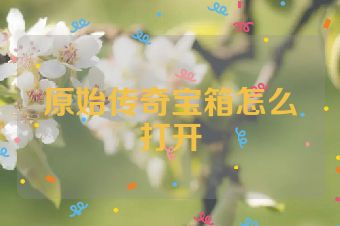 原始传奇宝箱怎么打开