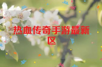 热血传奇手游最新区