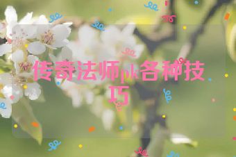 传奇法师pk各种技巧