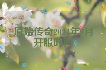 原始传奇2024年9月开服时间