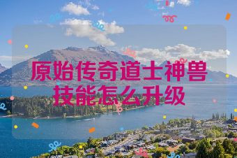 原始传奇道士神兽技能怎么升级