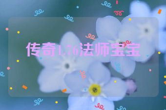 传奇1.76法师宝宝