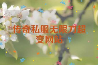 传奇私服无限刀超变网站