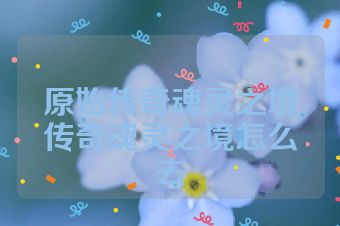 原始传奇魂灵之境传奇魂灵之境怎么去