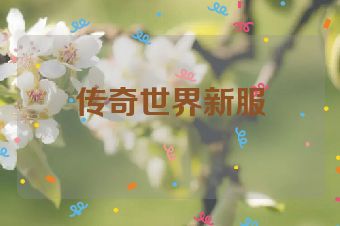 传奇世界新服