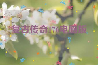 复古传奇176电脑版