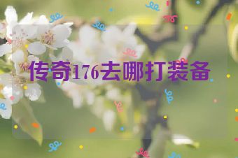 传奇176去哪打装备