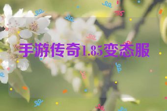 手游传奇1.85变态服