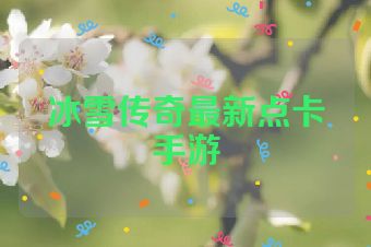冰雪传奇最新点卡手游