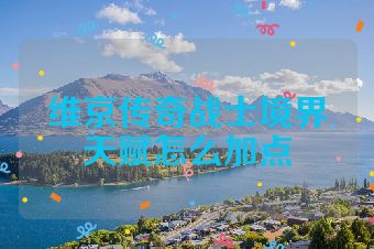 维京传奇战士境界天赋怎么加点