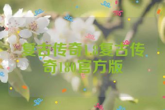复古传奇1.8复古传奇180官方版
