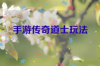 手游传奇道士玩法