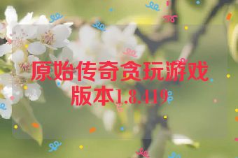 原始传奇贪玩游戏版本1.8.419