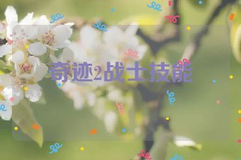 奇迹2战士技能