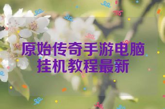 原始传奇手游电脑挂机教程最新