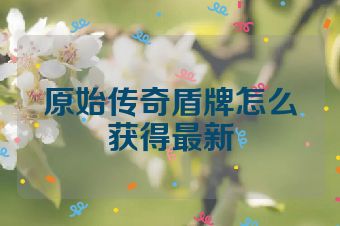 原始传奇盾牌怎么获得最新