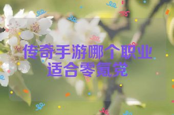 传奇手游哪个职业适合零氪党