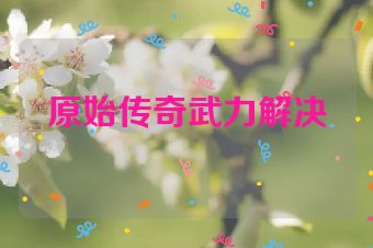 原始传奇武力解决