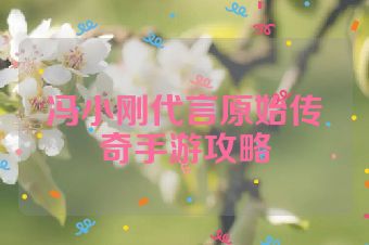 冯小刚代言原始传奇手游攻略