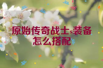 原始传奇战士s装备怎么搭配