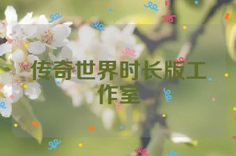 传奇世界时长版工作室