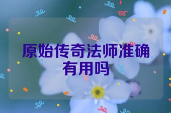 原始传奇法师准确有用吗