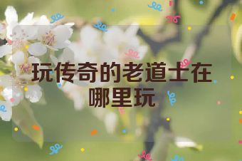 玩传奇的老道士在哪里玩