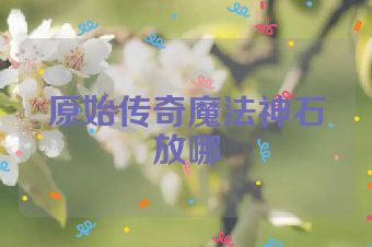 原始传奇魔法神石放哪