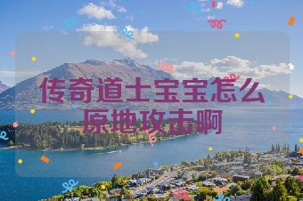 传奇道士宝宝怎么原地攻击啊