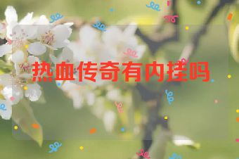 热血传奇有内挂吗