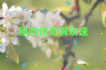 原始传奇满攻速