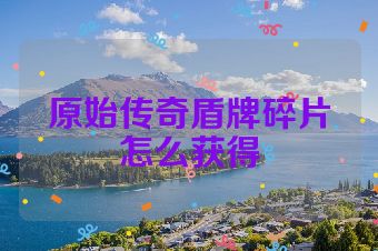 原始传奇盾牌碎片怎么获得