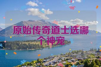 原始传奇道士选哪个神宠