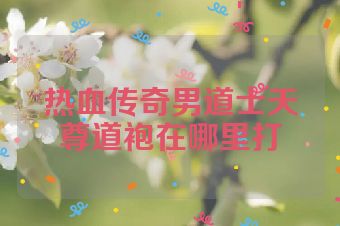 热血传奇男道士天尊道袍在哪里打