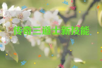 传奇三道士新技能