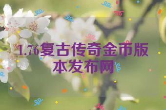1.76复古传奇金币版本发布网
