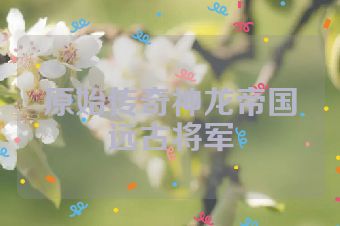 原始传奇神龙帝国远古将军