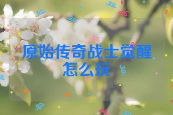 原始传奇战士觉醒怎么玩