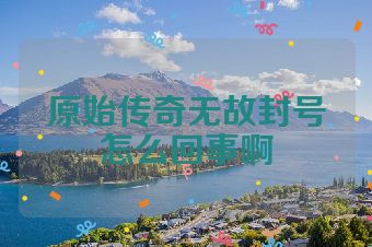 原始传奇无故封号怎么回事啊