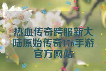 热血传奇跨服新大陆原始传奇176手游官方网站