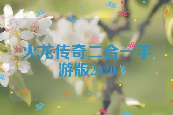 火龙传奇二合一手游版2020