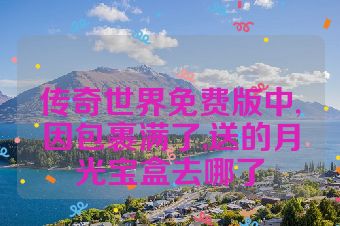 传奇世界免费版中,因包裹满了,送的月光宝盒去哪了