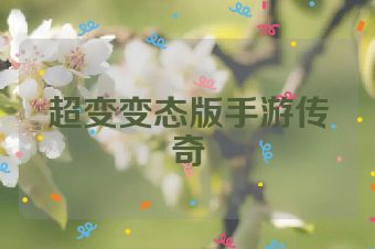 超变变态版手游传奇